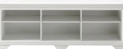 OTTO home Lowboard »Royal, TV-Unterteil im Landhausstil, Kommode, moderner TV-Schrank« ausreichend, offener Stauraum, vielseitig einsetzbar, 158 cm breit
