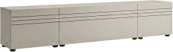 OTTO home Lowboard »SPIAGGIA, 3-teiliges Set, Breite 180cm, stehend & hängend montierbar« TV-Möbel, TV-Schrank, TV-Lowboard, Mediaboard