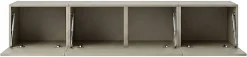 OTTO home Lowboard »SPIAGGIA, 3-teiliges Set, Breite 180cm, stehend & hängend montierbar« TV-Möbel, TV-Schrank, TV-Lowboard, Mediaboard