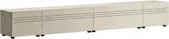 OTTO home Lowboard »SPIAGGIA, 4-teiliges Set, Breite 270cm, stehend & hängend montierbar« TV-Möbel, TV-Schrank, TV-Lowboard, Mediaboard