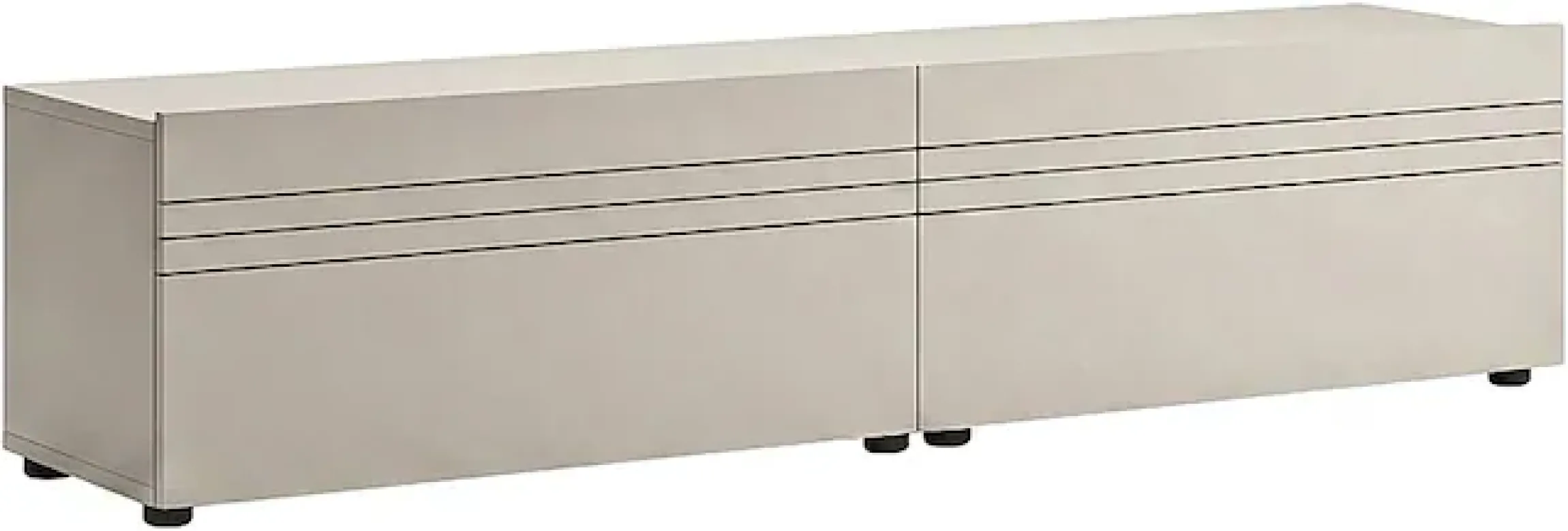 OTTO home Lowboard »SPIAGGIA, 2-teiliges Set, Breite 180cm, stehend & hängend montierbar« TV-Möbel, TV-Schrank, TV-Lowboard, Mediaboard