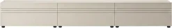 OTTO home Lowboard »SPIAGGIA, 3-teiliges Set, Breite 270cm, stehend & hängend montierbar« TV-Möbel, TV-Schrank, TV-Lowboard, Mediaboard