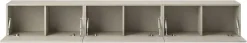 OTTO home Lowboard »SPIAGGIA, 3-teiliges Set, Breite 270cm, stehend & hängend montierbar« TV-Möbel, TV-Schrank, TV-Lowboard, Mediaboard