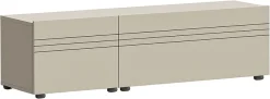 OTTO home Lowboard »SPIAGGIA, 2-teiliges Set, Breite 135cm, stehend & hängend montierbar« TV-Möbel, TV-Schrank, TV-Lowboard, Mediaboard