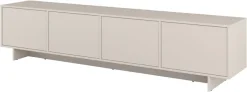 OTTO home Lowboard »Tatami, Modernes griffloses TV-Board, Breit 220,50cm, TV-Schrank« TV-Schrank, TV-Board mit viel Stauraum, push-to-open-Funktion