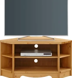 OTTO home Lowboard »Trinidad, TV-Schrank, Eck-TV -Schrank« Kommode, Breite 105 cm,FSC® zertifiziertes Massivholz