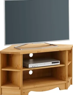 OTTO home Lowboard »Trinidad, TV-Schrank, Eck-TV -Schrank« Kommode, Breite 105 cm,FSC® zertifiziertes Massivholz