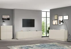 OTTO home Lowboard »VELA, Lowboard, Breite 180 cm, Design mit schrägen Türen,Made in Italy« 1 Stk. tlg. Made in Italy, Maße-B/T/H: 180x35x45, Lowboard, TV-Board, TV-Kommode