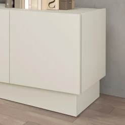 OTTO home Lowboard »VELA, Lowboard, Breite 180 cm, Design mit schrägen Türen,Made in Italy« 1 Stk. tlg. Made in Italy, Maße-B/T/H: 180x35x45, Lowboard, TV-Board, TV-Kommode