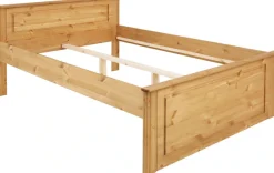 OTTO home Massivholzbett »Hugo, FSC® zertifiziert, Landhausstil, zeitlos und edel« auch als Super Sparset inklusive Schubkästen,Stauraumbett, extra belastbar, Made in EU, viele Breiten