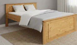 OTTO home Massivholzbett »Hugo, FSC® zertifiziert, Landhausstil, zeitlos und edel« auch als Super Sparset inklusive Schubkästen,Stauraumbett, extra belastbar, Made in EU, viele Breiten
