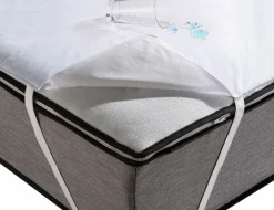 OTTO home Matratzenauflage »Weisser,Auflage 90x200 cm, 140x200 cm und weiteren Größen,wasserdicht« (Inkontinenz), Allergiker geeignet (Hausstauballergiker), atmungsaktiv