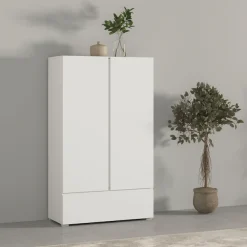 OTTO home Mehrzweckschrank »Metric,Breite 89 cm, Highboard, Universalschrank, Garderobe« Waescheschrank mit viel Stauraum, Einlegeböden verstellbar