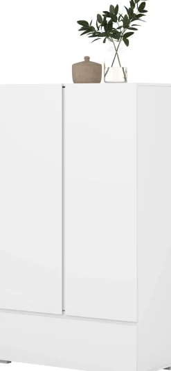 OTTO home Mehrzweckschrank »Metric,Breite 89 cm, Highboard, Universalschrank, Garderobe« Waescheschrank mit viel Stauraum, Einlegeböden verstellbar