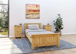OTTO home Nachtkommode »Juventus, Nako, Nachttisch« mit einer Schublade, aus massiver Kiefer, FSC®-zertifiziert