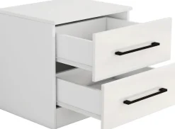OTTO home Nachtkommode »Sylt Schlafzimmerschrank Garderobe Schrank hochglanz« Spar-Set, modernes Hochglanz Nachtschrank Set (2 Stück) Stilvolles Design, 2 Stk. tlg. Nachttisch Bestseller Beistelltisch Kommode