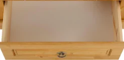 OTTO home Nachtkonsole »Graz« aus massiver Kiefer, mit aufwendigen Details, Breite: 55 cm