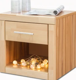 OTTO home Nachtkonsole »Triest« 1 mit Schublade, Breite 45 cm