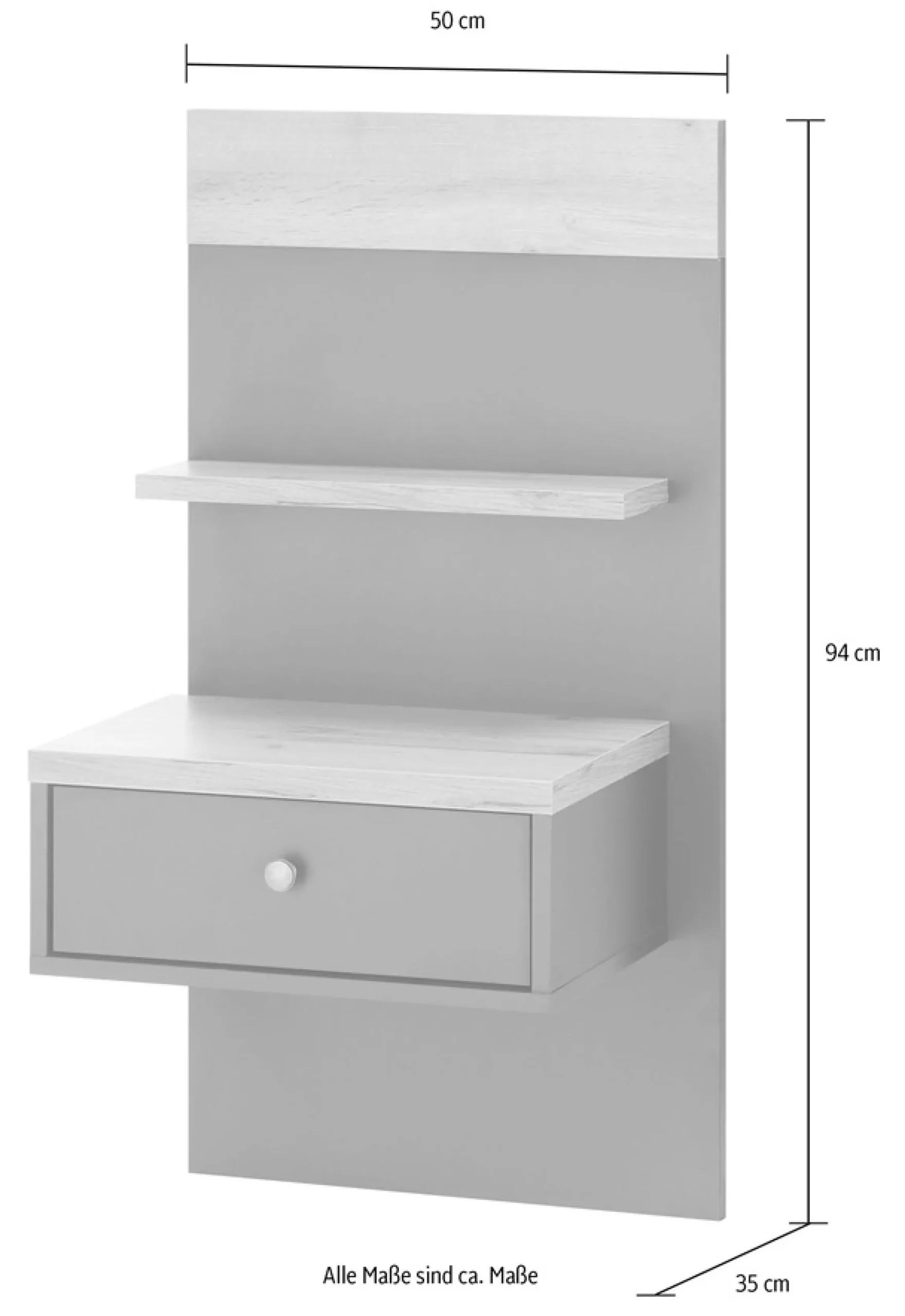 OTTO home Nachtkonsole »WESTMINSTER« mit 1 Schublade, exclusiv by Otto