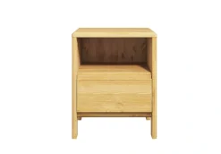 OTTO home Nachttisch »Luven« aus massiver Kiefer, mit 1 Schublade, Breite 44 cm