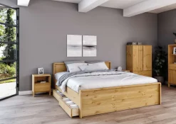 OTTO home Nachttisch »Luven« aus massiver Kiefer, mit 1 Schublade, Breite 44 cm