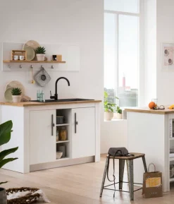 OTTO home Pantryküche »KS-Westminster« Breite 130 cm, ohne E-Geräte