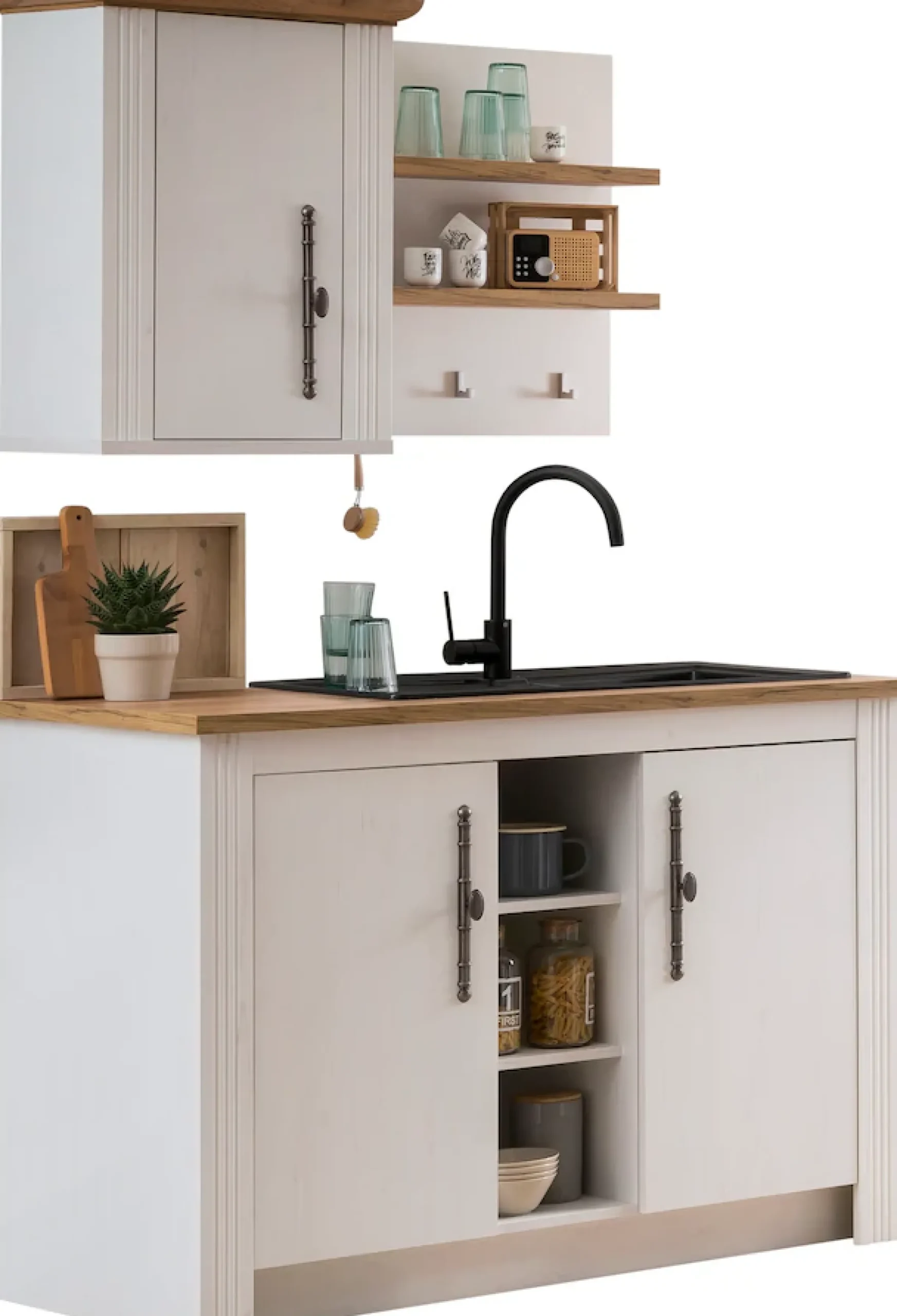 OTTO home Pantryküche »KS-Westminster« Breite 130 cm, ohne E-Geräte