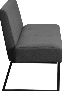 OTTO home Polsterbank »Gladio,« Esszimmerbank, Sitzbank, Bank,mit Taschenfederkern, schwarzes Metallgestell, Breite 148 cm