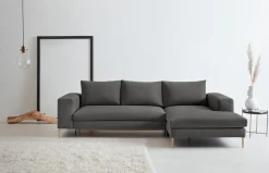 OTTO home Polsterecke »Finnja, softer, legerer Sitzkomfort, bequem, zeitloses Design, L-Form«