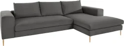 OTTO home Polsterecke »Finnja, softer, legerer Sitzkomfort, bequem, zeitloses Design, L-Form«