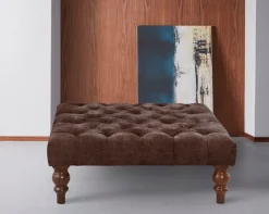 OTTO home Polsterhocker »Chesterfield« mit Knopfheftung , auch in Leder