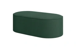 OTTO home Polsterhocker »EIVIND Sitzhocker, Maße: B/T/H: 142/70/48 cm« auch in Bouclé und Feincord, mit Wellenunterfederung