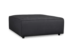 OTTO home Polsterhocker »Jorrena, extra weicher Chenille-Stoff« Praktische Ergänzung, 105x105 cm, mit Wellenunterfederung