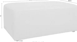 OTTO home Polsterhocker »Koa, Hocker, passend zur Modulserie KOA« in Webstoff, weicher Lounge-Sitzkomfort