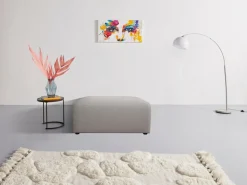 OTTO home Polsterhocker »Koa, Hocker, passend zur Modulserie KOA« in Webstoff, weicher Lounge-Sitzkomfort