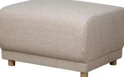 OTTO home Polsterhocker »LEMPS mit Wellenunterfederung, Maße B/T/H: 70/63/45 cm« passend zur Serie, in hochwertiger Verarbeitung