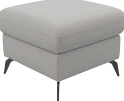 OTTO home Polsterhocker »Rochelle« 1 Stk. tlg. moderne 15 cm Metallfüße