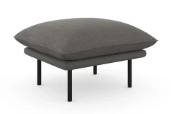 OTTO home Polsterhocker »Stine« Besonderes Design durch Kissenoptik und Keder