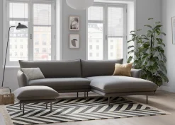 OTTO home Polsterhocker »Stine« Besonderes Design durch Kissenoptik und Keder