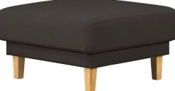 OTTO home Polsterhocker »TRIPLO passend zur Serie, Maße B/T/H: 82/72/46 cm« mit Wellenunterfederung, in hochwertiger Verarbeitung