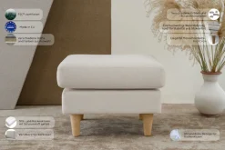 OTTO home Polsterhocker »Tvinno« im skandinavischen Stil