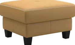 OTTO home Polsterhocker »Varese« Kreuznaht in beige