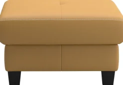 OTTO home Polsterhocker »Varese« Kreuznaht in beige