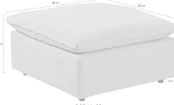 OTTO home Polsterhocker »Venslev« schöne Ergänzung für das Sofa