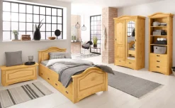 OTTO home Regal »Konrad« aus Massivholz, für Kinderzimmer, mit Metallgriffen, Made in Europa