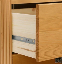 OTTO home Regal »Konrad« aus Massivholz, für Kinderzimmer, mit Metallgriffen, Made in Europa