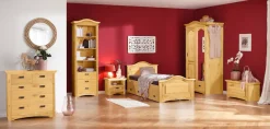 OTTO home Regal »Konrad« aus Massivholz, für Kinderzimmer, mit Metallgriffen, Made in Europa