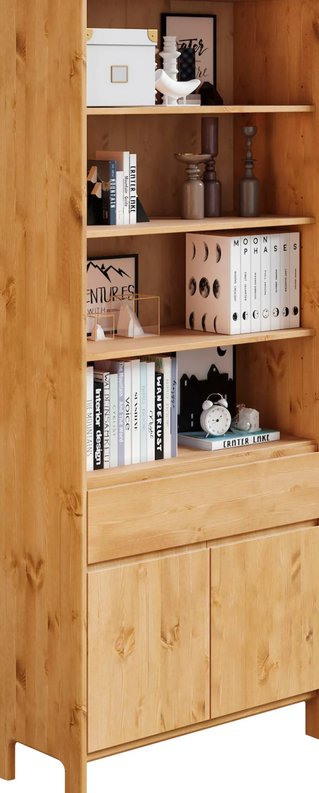 OTTO home Regal »Luven« Breite 82 cm, Massivholz