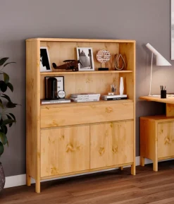 OTTO home Regal »Luven« zertifiziertes Massivholz, Breite 98 cm