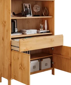 OTTO home Regal »Luven« zertifiziertes Massivholz, Breite 98 cm